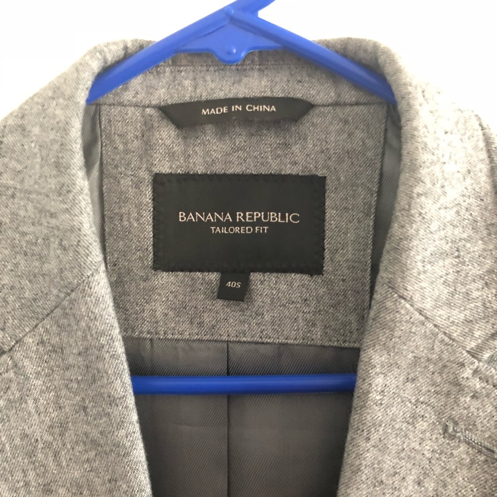 Banana Republic Grey Blazer